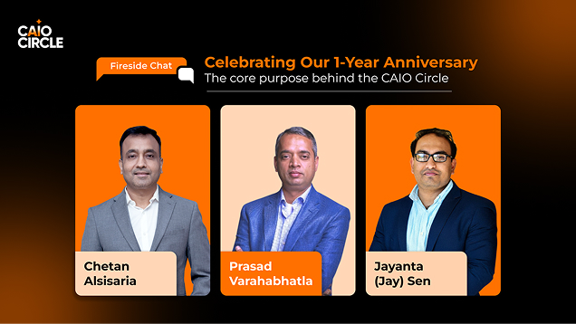 Celebrating our 1- Year Anniversary The core purpose behind the CAIO Circle